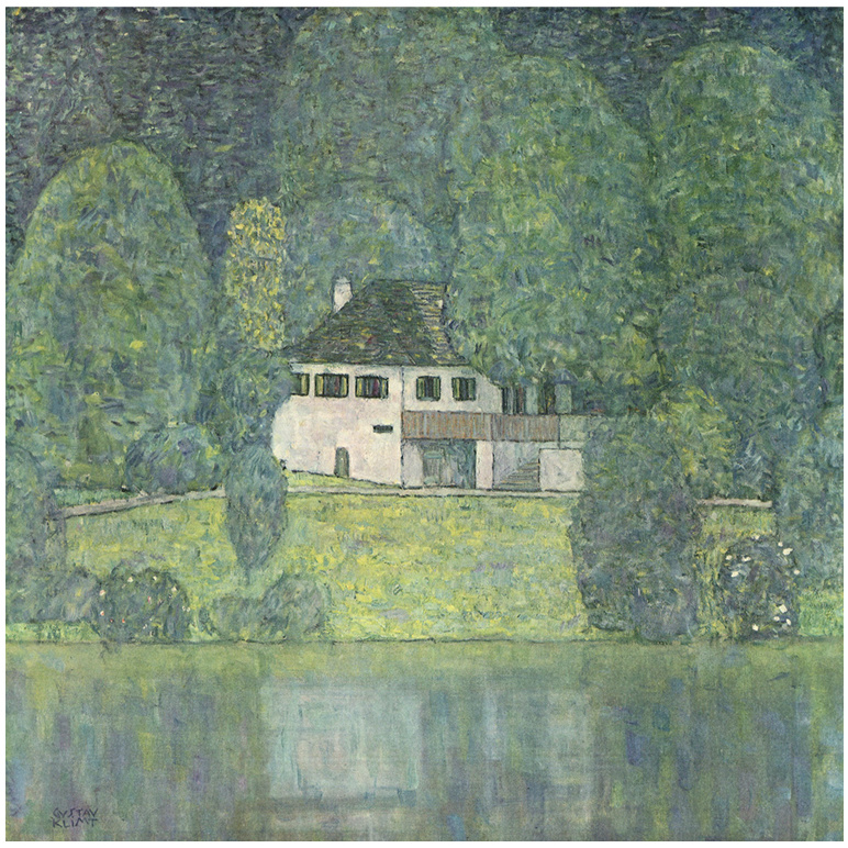 Gustav Klimt 作品 Litzlberg am Attersee 原作